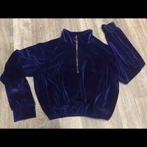 Velvet Pull Over/Top